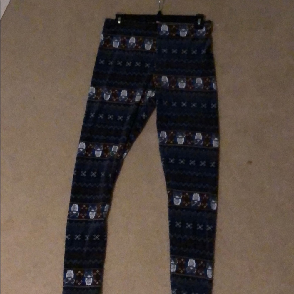 Fleece leggings